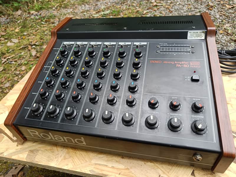Roland pa-80 with real spring reverb and cool saturation image 1