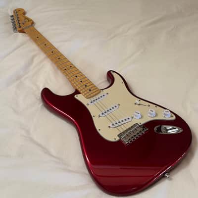 2013 Fender American Standard Stratocaster - Mystic Red Metallic - Upgrades - Free Pro Setup image 14