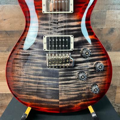 PRS Mark Tremonti Signature , Charcoal Cherry Wrap Burst, Pattern Thin Neck, Custom Color Nickel Package, Free Ship, Upgraded PRS Paisley Hardcase, 324 image 6