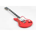 D'Angelico Premier Series Bedford SH Limited-Edition Electric Guitar with Tremolo Regular Fiesta Red