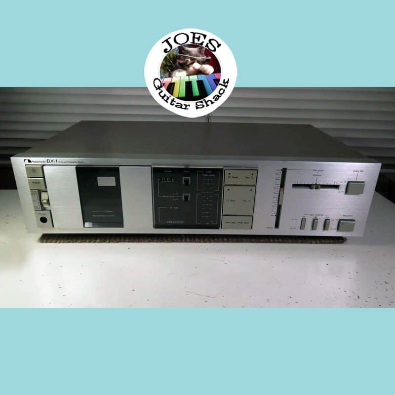 1983 Nakamichi BX-1 Silverface Stereo Cassette Deck New Belts & Complete Serviced 06-17-2024 Excellent Condition #943 image 1