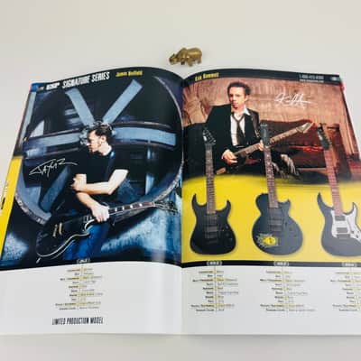 ESP Electric Guitars & Basses Catalog 1999 image 5