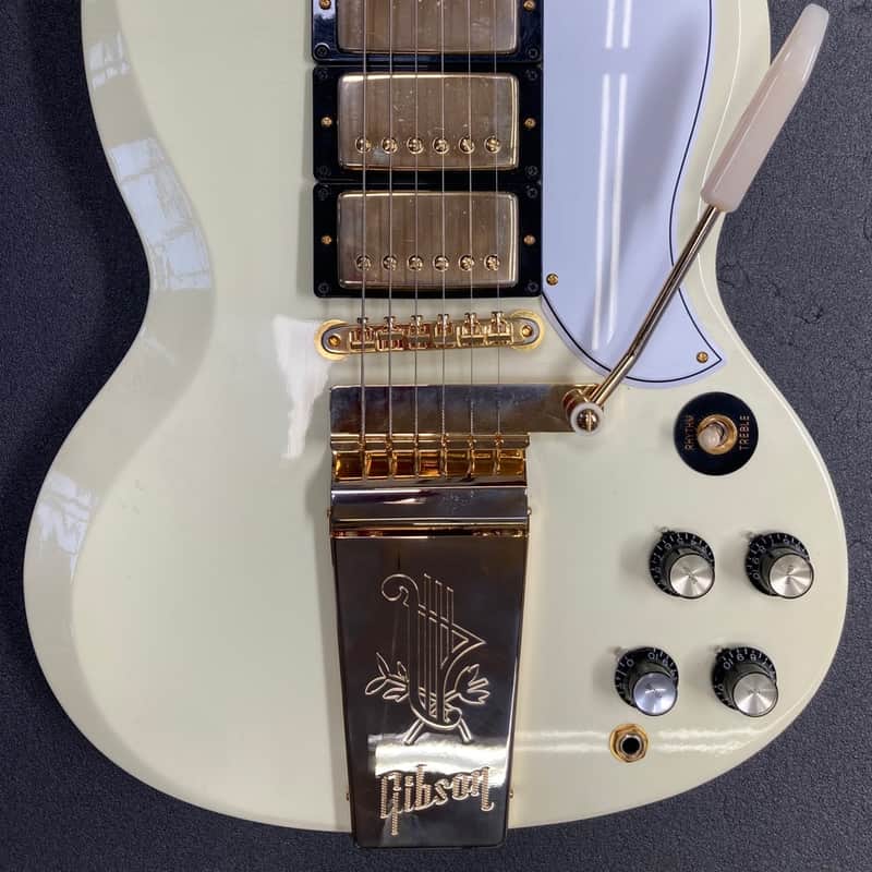 Gibson Custom Shop '63 Les Paul SG Custom Reissue With Maestro 2020 - Present - Classic White