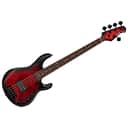 StingRay RAY35PB-DSBS Dark Scarlet Burst Satin Sterling by Music Man