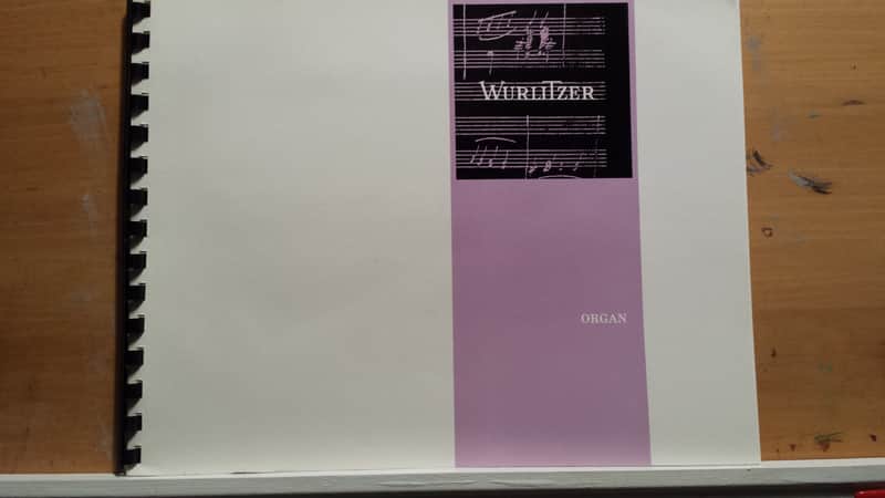 Vintage Wurlitzer Organ catalog, early 1970s? image 1