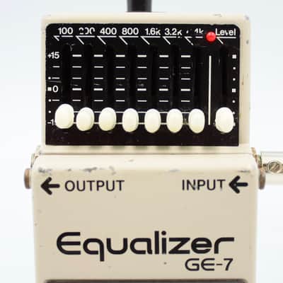 Boss GE-7 Equalizer 1984 Made in Japan ACA Vintage Guitar Effect Pedal 466500 image 3