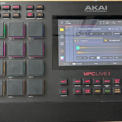 Akai MPC Live II Standalone Sampler - Black + 240GB Internal SSD image 2