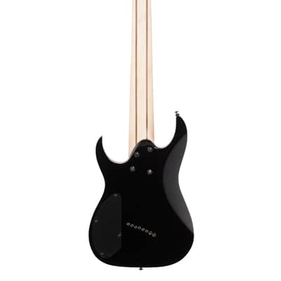 Ibanez RGMS8 Multi Scale Electric Guitar Black image 5