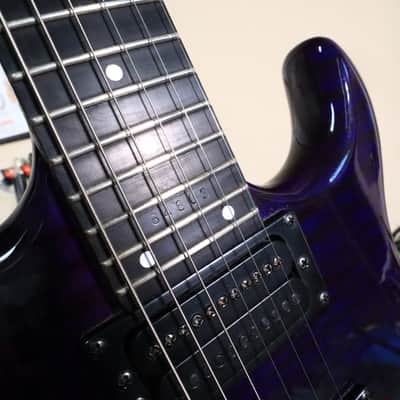 Carvin DC400T Purple Quilt Maple Neck Through Electric Guitar USA image 23
