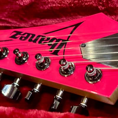 Ibanez JEM777-SK Limited Edition 30th Anniversary Steve Vai Signature 2017 - Shocking Pink image 3