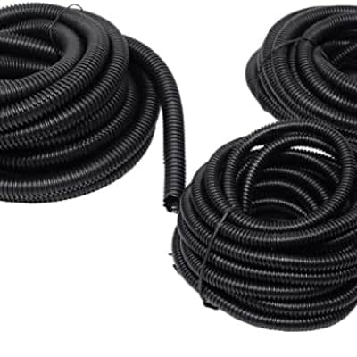 300 FT 1/8" 3mm with Dispenser Black Split Loom Conduit Polyethylene Tubing image 2