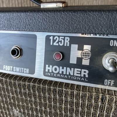 Hohner 125R 25 Watt 1x12 Guitar Amp 70s Super cool tremolo amplifier image 3