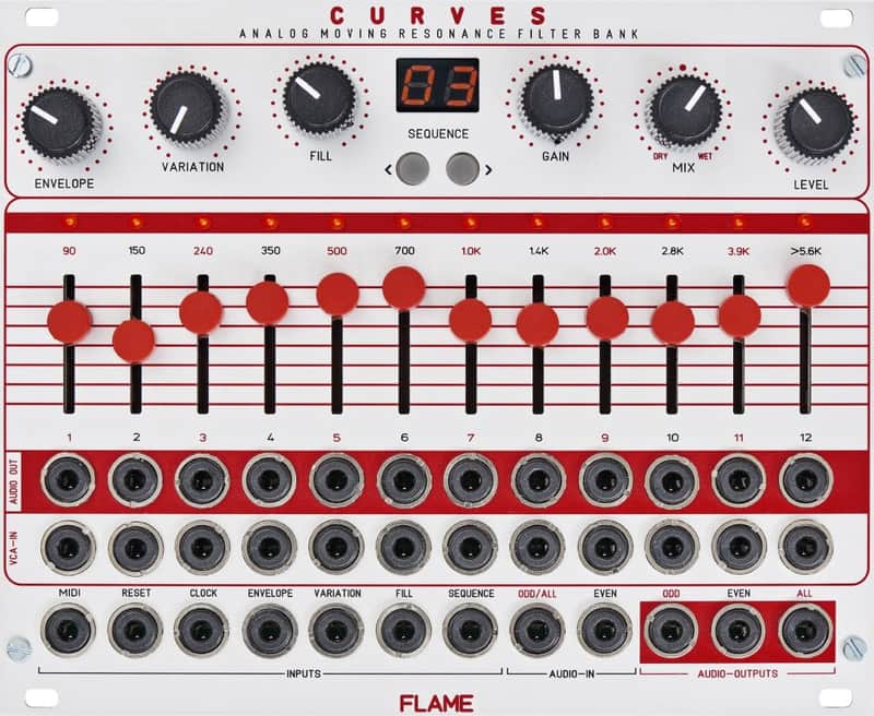 FLAME CURVES : BRAND NEW :  [DETROIT MODULAR] image 1
