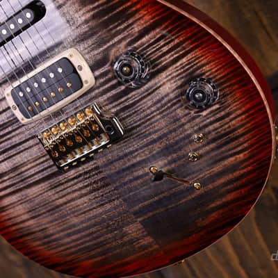 PRS Wood Library Modern Eagle V Charcoal Cherry Burst image 13