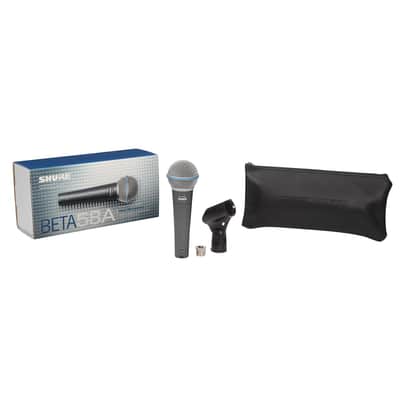 Shure Beta 58A Supercardiod Dynamic Vocal Microphone 58-A Mic Voice Performance image 10