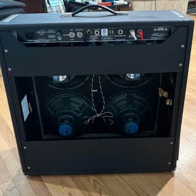 Fender '65 Super Reverb Reissue (2003) 45-Watt 4x10" Guitar Combo 2001 - Present - Black image 2