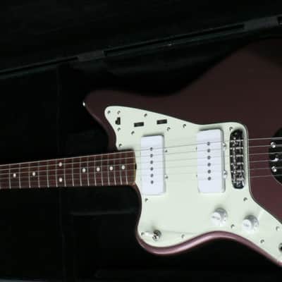 Fender Japan CIJ Q Jazzmaster Reissue Left-Handed MIJ JM66-96L Burgundy Mist MH image 1