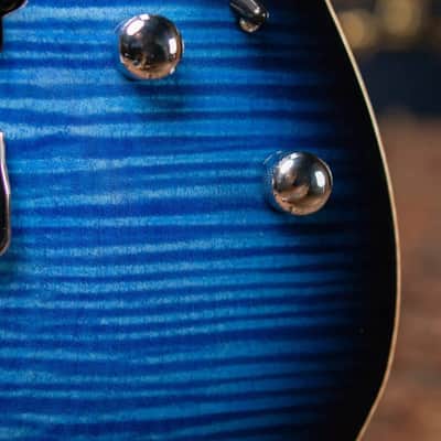 Suhr Custom Shop Classic T Electric Guitar - Trans Whale Blue Burst image 11