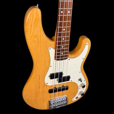 1989 Fender USA Longhorn Precision Bass Plus in Natural image 3
