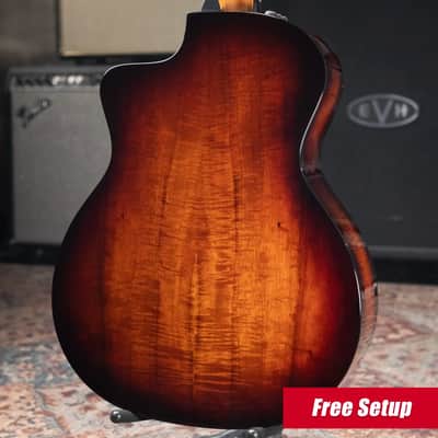 Taylor 224ce-K DLX Grand Auditorium Acoustic/Electric Guitar with Hardshell Case image 2
