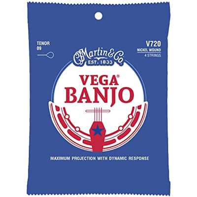 Martin V720 Vega 4 String Tenor Banjo Strings image 2