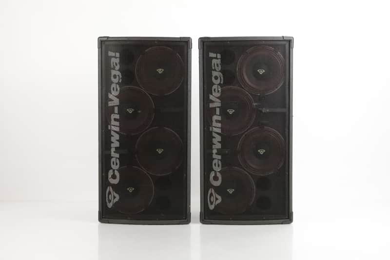 Cerwin-Vega Prostax PS-410 Passive 300w PA Speakers Cerwin Vega! #35210 image 1