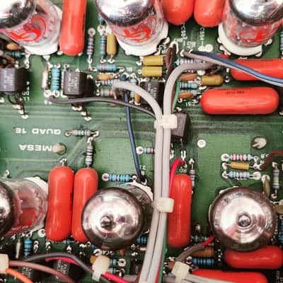 Mesa Boogie Quad Preamp with FU-2A Footswitch 1980s - Black image 15