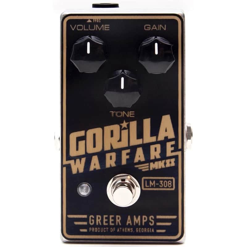 Greer Gorilla Warfare MKII LM-308 Distortion Pedal image 1