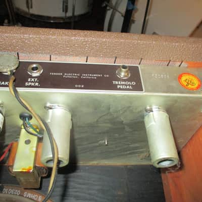 Fender Princeton 6G2 Brownface 12-Watt 1x10" Guitar Combo  1961 - 1963 - Brown- Original handle included image 22