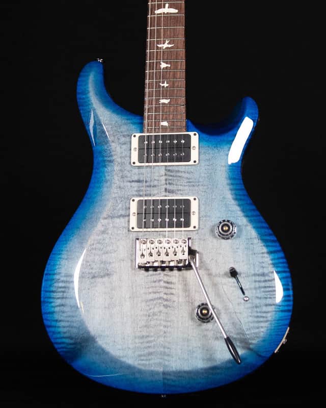PRS S2 Custom 24, Faded Gray Black Blue Burst image 1