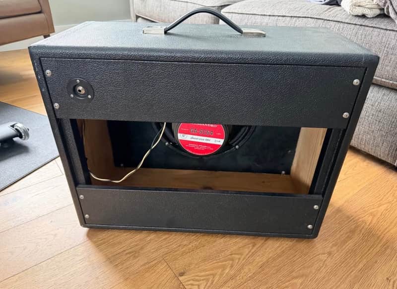 Eminence Alessandro GA-SC64 8-Ohm Speaker in Custom Pine 1x12 Open-Back Cabinet image 1