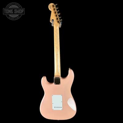 Used 2010 Fender Custom Shop 1960 Strat NOS Shell Pink GH w/Case TSU24135 image 7