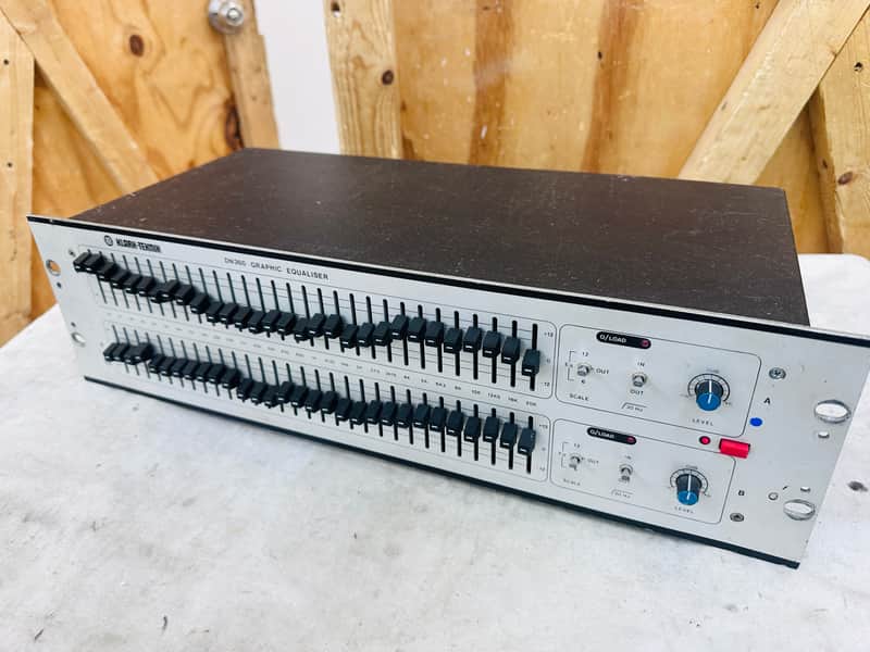 Klark Teknik DN360 2-Channel 31 Band Graphic Equalizer - Tested & Working #392 image 1