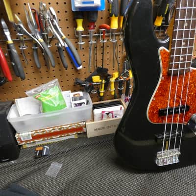 Fender Jazz Bass '62 USA Reissue Stack Knob - V00!!!!! 1983 - Black image 4