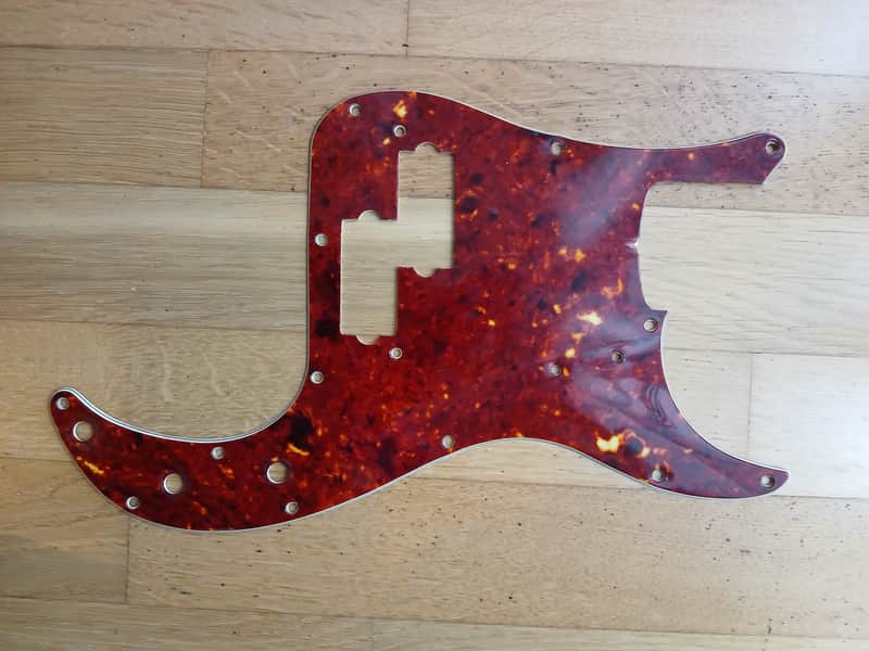 Vintage 60's Fender Precision P Bass Pickguard Tortoiseshell image 1