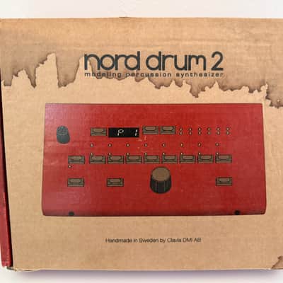 Nord Drum 2 6-Channel Modeling Percussion Synthesizer 2014 - 2016 - Red image 5