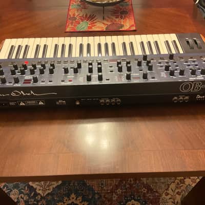 Dave Smith Instruments OB-6 49-Key 6-voice Polyphonic Synthesizer 2017 - Present - Black image 2