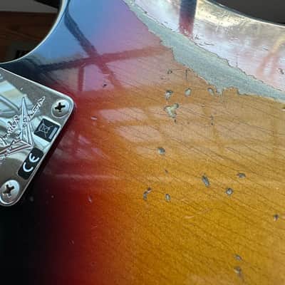2025 Fender Custom Shop Stratocaster Pro W25 Relic - 3 Color Sunburst image 16