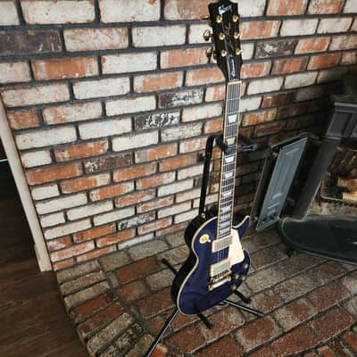 Gibson Les Paul Classic 2022 - 2023 - Chicago Blue with gold hdwe image 3