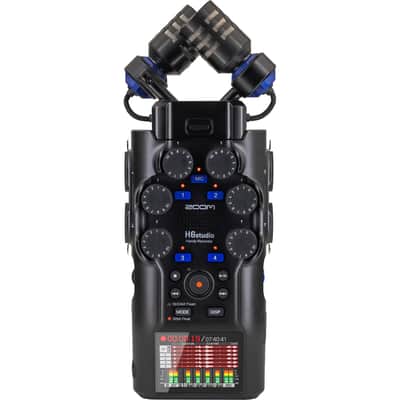 Zoom H6 Studio Audio Recorder