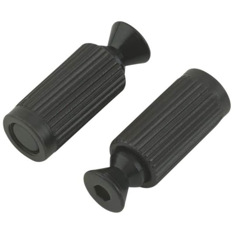 Floyd Rose Original Bridge Mounting Studs and Inserts - Black---black image 1