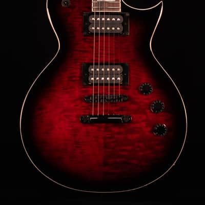 ESP LTD EC-256QM, See Thru Black Cherry Sunburst image 1