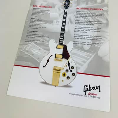 Gibson Custom Alex Lifeson ES-355 Flyer 2008 image 2