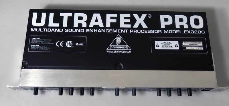 Behringer EX3200 Ultrafex PRO Multiband Sound Enhancer | Reverb