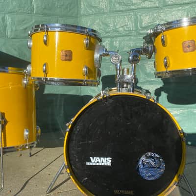 RARE! Gretsch Tony Williams Lifetime Yellow Drum Set in TWYL Yellow Lacquer image 19