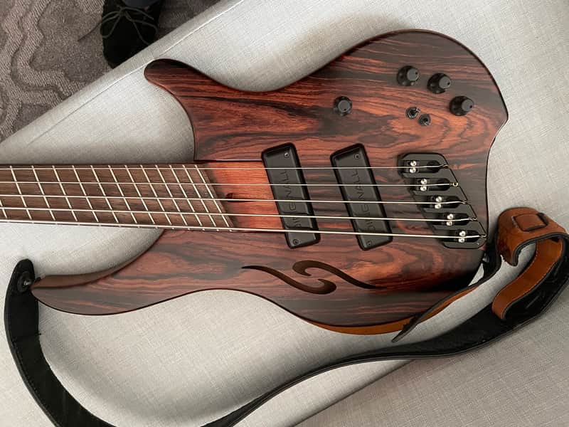 Dingwall Afterburner II 5 string bass Walnut image 1