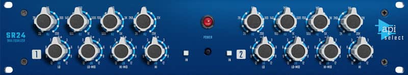 API Select SR24 two channel four band Equalizer image 1