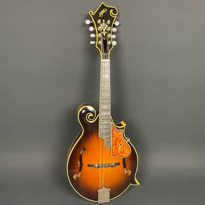 Vintage 1980 Shiro F-Style Mandolin MIJ Sunburst w/ Hard Case image 1