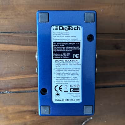 DigiTech JamMan Express XT Compact Stereo Looper 2010s - Blue image 7