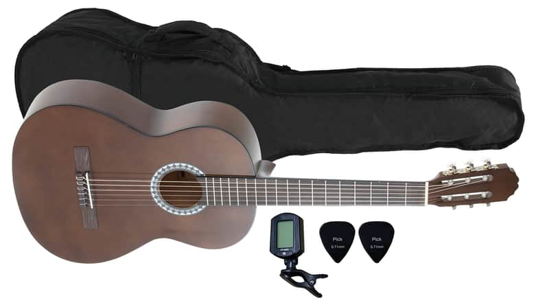 GEWA Basic Classical Guitar Set 4/4, Walnut (PS510180) image 1